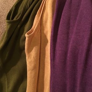 Olive CWC Jewel Toned Shell-Sz L (NWOT) $15
